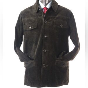 EXPRESS Men's Brown Suede Jacket